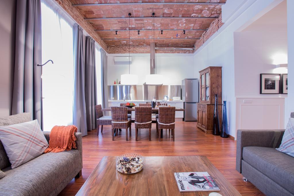 Serennia Apartamentos Ramblas - Placa Catalunya Barcelona Pokoj fotografie