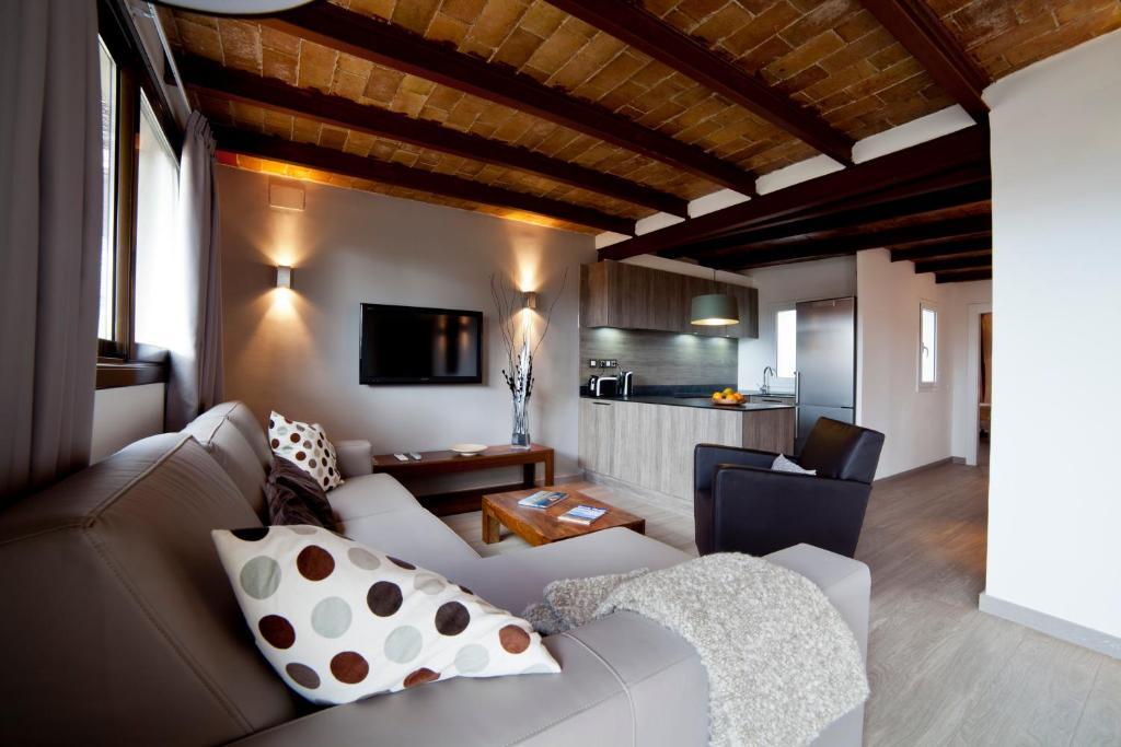 Serennia Apartamentos Ramblas - Placa Catalunya Barcelona Pokoj fotografie